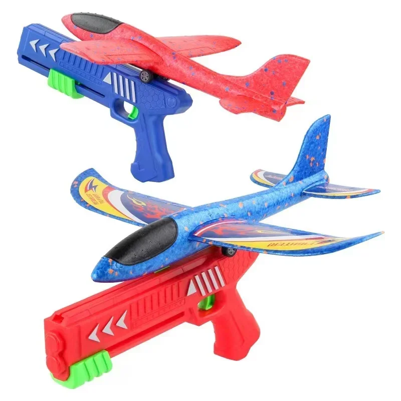 Catapult Launcher Toy - ปืนยิงโฟมของเล่นกลางแจ้ง24/34ซม. สำหรับเด็ก, ปืนยิงของเล่นกลางแจ้งสำหรับเด็กผู้ชายกีฬาหนังสติ๊กสำหรับเด็กผู้หญิงวันเกิดของขวัญคริสต์มาส