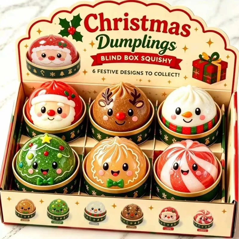 ของเล่นบีบคลายเครียดรูปเกี๊ยวค - Kids Toys Xmas บทวิจารณ์และราคา