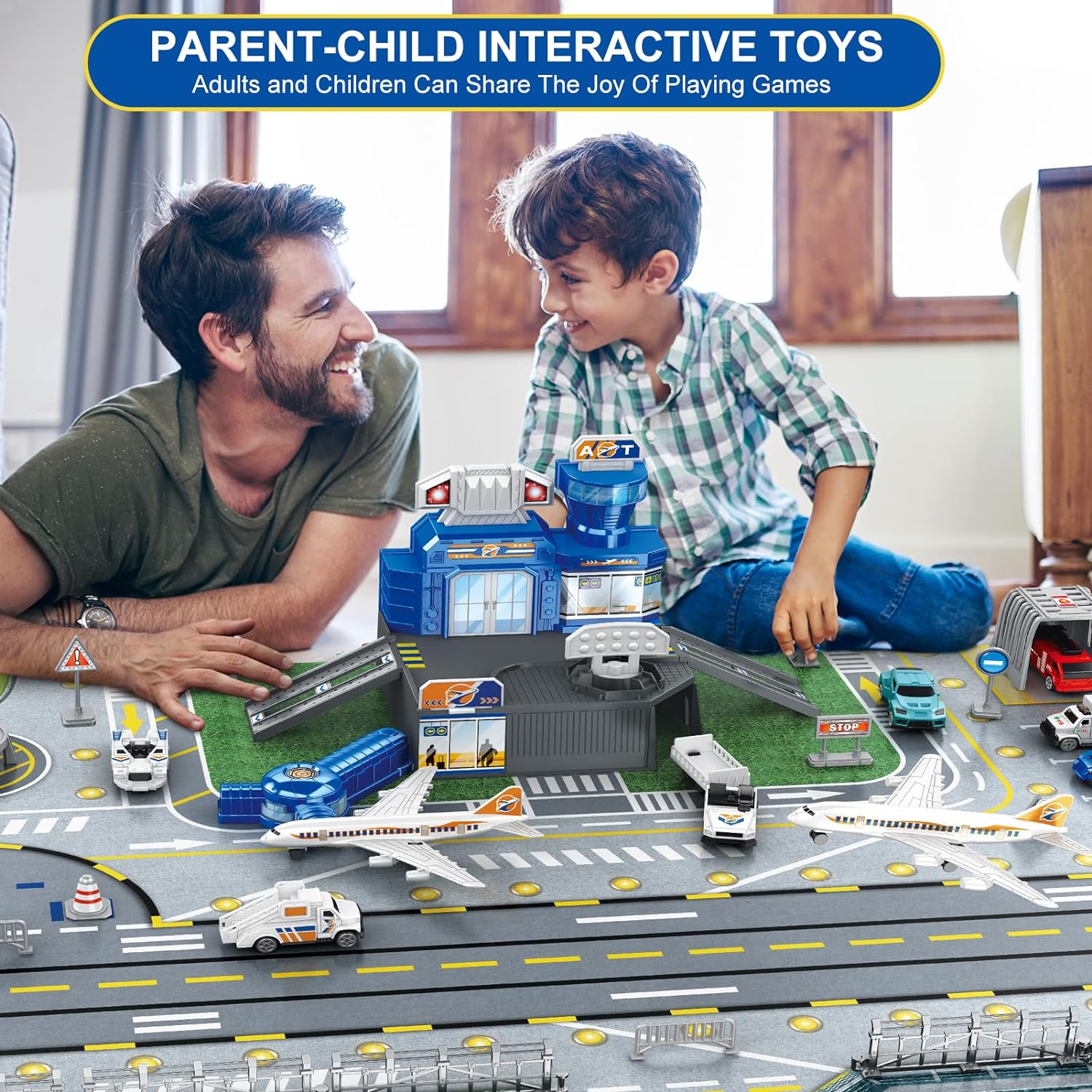 ชุดของเล่นฉากสนามบินสำหรับเด็ก - Kids Toys Xmas บทวิจารณ์และราคา