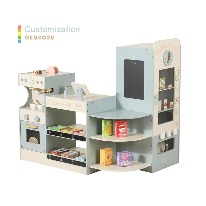 ชุดของเล่นร้านขายของชำไม้สำหรั - Toy Cash Register บทวิจารณ์และราคา