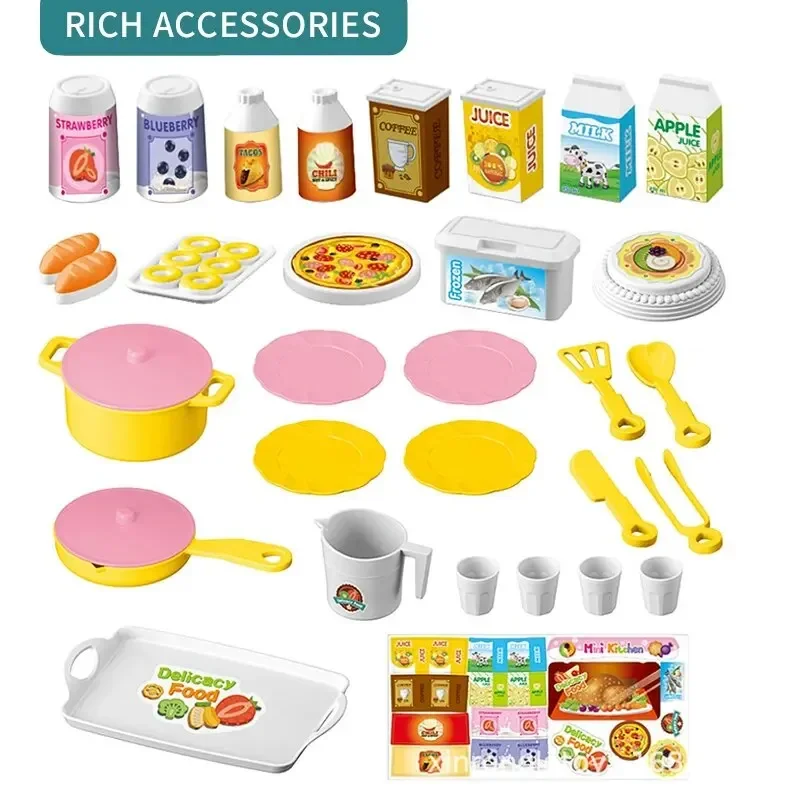 ชุดครัวมินิสำหรับเล่น ชุดทำอาห - Kids Toys Kitchen Set บทวิจารณ์และราคา