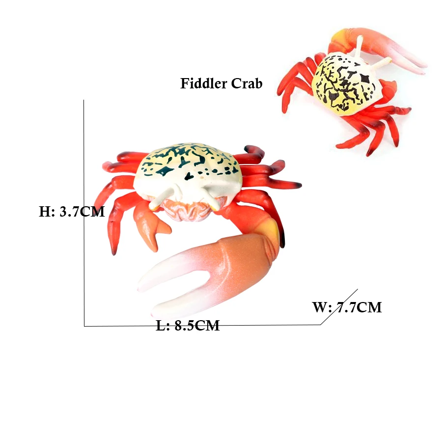 สัตว์ทะเลของเล่น King Crab Fig - Kids Toys Reviews บทวิจารณ์และราคา