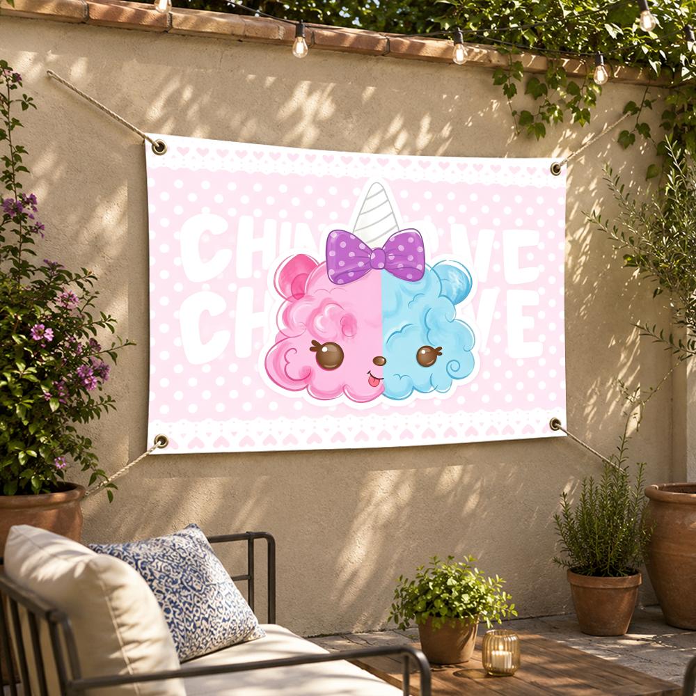 ธงตกแต่งลาย Num Noms ขนาดเล็ก  - Kids Yard Toys บทวิจารณ์และราคา