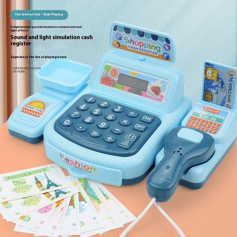 ใหม่·1ชุดของเล่นจำลองการเป็นพน - Toy Cash Register บทวิจารณ์และราคา