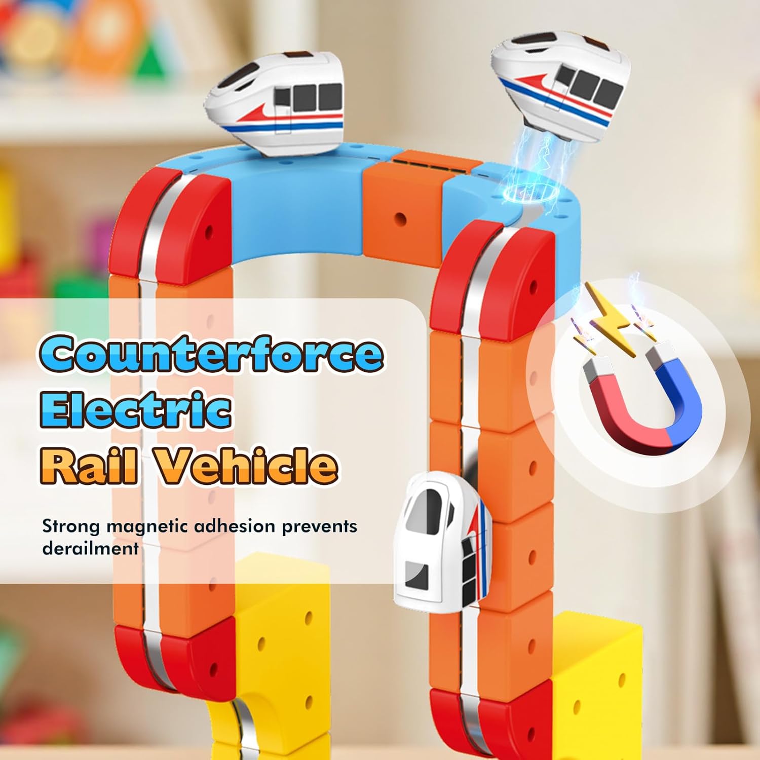 ชุดรถไฟลอยตัวด้วยแม่เหล็กไฟฟ้า - Kids Toys 3 Year Old บทวิจารณ์และราคา