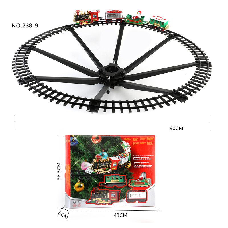 ชุดรถไฟคริสต์มาสไฟฟ้า ต้นคริสต - Kids Toys Xmas บทวิจารณ์และราคา