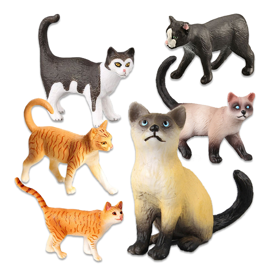 ตุ๊กตาแมวพลาสติกสมจริง แมวเปอร - Kids Toys Reviews บทวิจารณ์และราคา