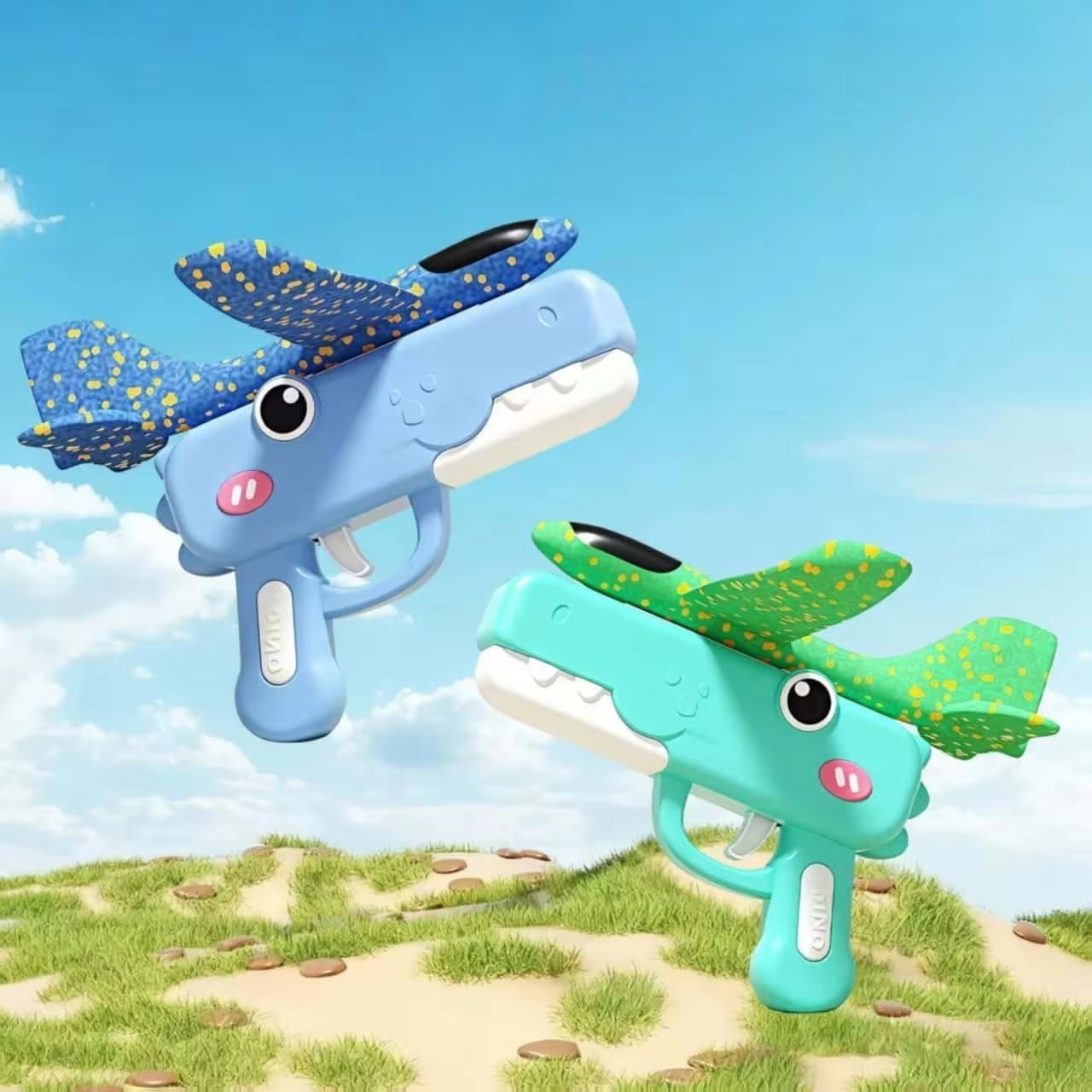 ของเล่นเครื่องบินโฟมไดโนเสาร์  - Catapult Launcher Toy บทวิจารณ์และราคา
